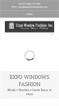 Mobile Screenshot of expowindowsfashion.com